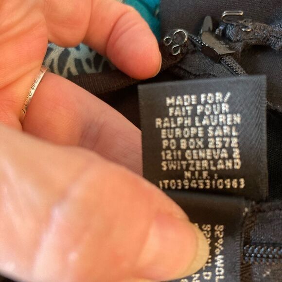 Ralph Lauren Black Label stretch wool flat front elegant slacks for RL Europe - Picture 11 of 11